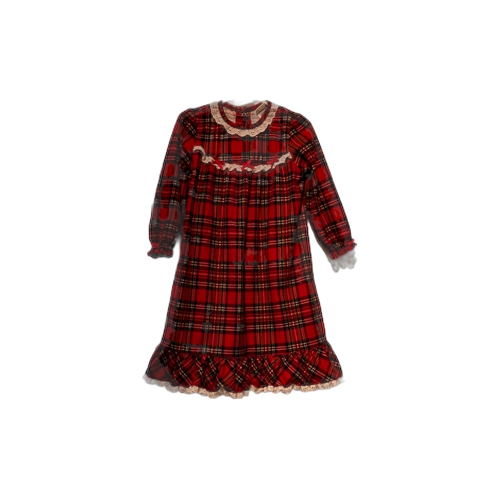 Little Me Fleece Christmas Nightgown